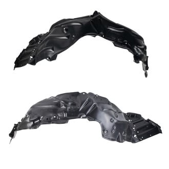 TRQ® - Front Driver and Passenger Side Fender Liner Set