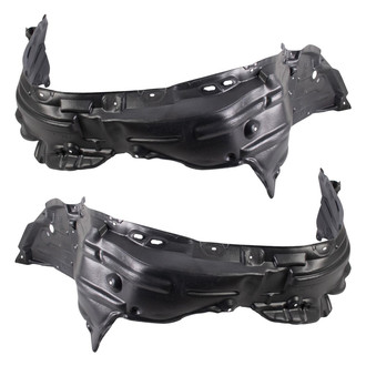 TRQ® - Front Inner Driver and Passenger Side Fender Liner Set