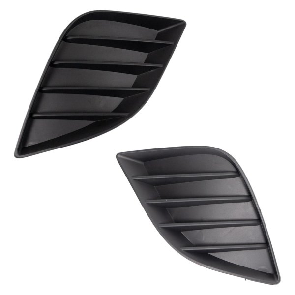 TRQ® - Front Driver and Passenger Side Fog Light Cover