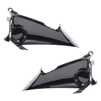 TRQ® - Front Driver and Passenger Side Fog Light Cover
