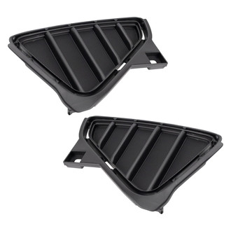 TRQ® - Front Driver and Passenger Side Fog Light Cover Set