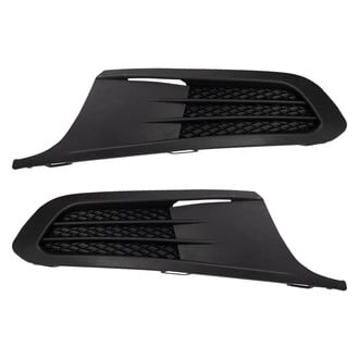 TRQ® - Front Driver and Passenger Side Fog Light Cover
