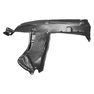 TRQ® - Front Rearward Driver Side Fender Liner Rear Section