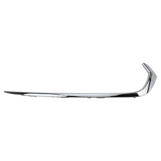 TRQ® - Front Outer Passenger Side Bumper Cover Molding