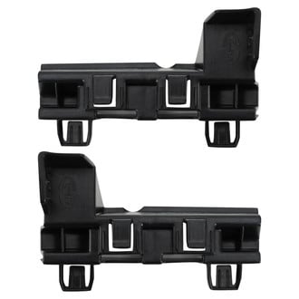 TRQ® - Front Driver and Passenger Side Bumper Reinforcement Brackets