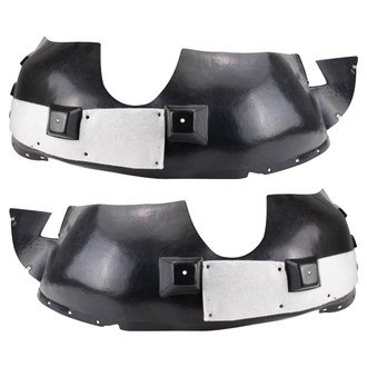 TRQ® - Front Driver and Passenger Side Fender Liner Set