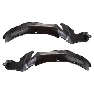 TRQ® - Front Driver and Passenger Side Fender Liner Set