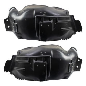 TRQ® - Front Driver and Passenger Side Fender Liner Set