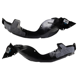 TRQ® - Front Driver and Passenger Side Fender Liner Set