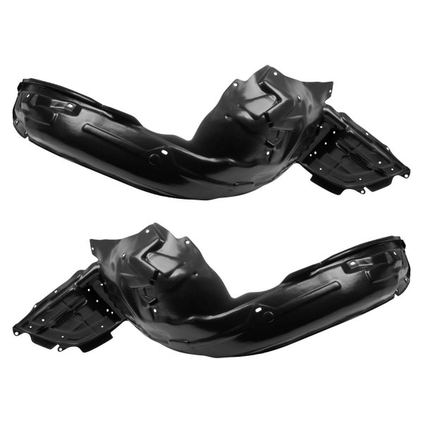 TRQ® - Front Driver and Passenger Side Fender Liner Set