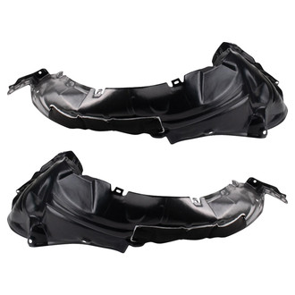TRQ® - Front Driver and Passenger Side Fender Liner Set