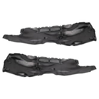 TRQ® - Front Driver and Passenger Side Fender Liner Set