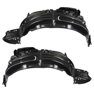 TRQ® - Front Driver and Passenger Side Fender Liner Set