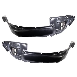 TRQ® - Front Driver and Passenger Side Fender Liner Set