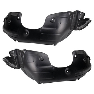TRQ® - Front Driver and Passenger Side Fender Liner Set