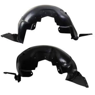 TRQ® - Front Driver and Passenger Side Fender Liner Set