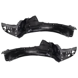 TRQ® - Front Driver and Passenger Side Fender Liner Set