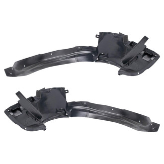 TRQ® - Front Driver and Passenger Side Fender Liner Set