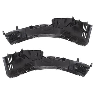 TRQ® - Front Driver and Passenger Side Fender Liner Set