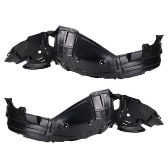 TRQ® - Front Driver and Passenger Side Fender Liner Set