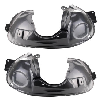 TRQ® - Front Driver and Passenger Side Fender Liner Set