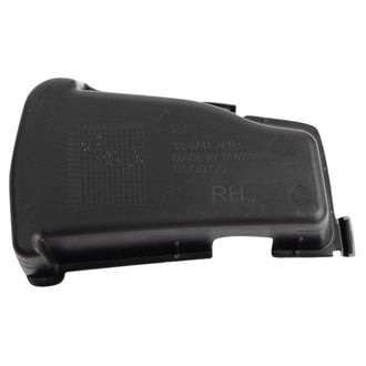 TRQ® - Front Lower Inner Passenger Side Bumper Grille Blanking Plate Insert