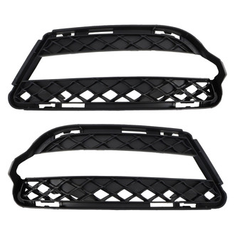 TRQ® - Front Driver and Passenger Side Fog Light Cover Set