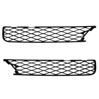 TRQ® - Front Driver and Passenger Side Fog Light Cover Set
