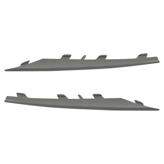 TRQ® - Front Driver and Passenger Side Fog Light Covers