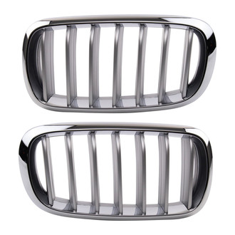 TRQ® - Driver and Passenger Side Upper Grille Set