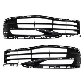 TRQ® - Front Driver and Passenger Side Bumper Insert Set