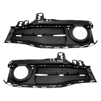 TRQ® - Front Driver and Passenger Side Fog Light Bezels