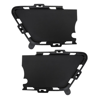 TRQ® - Front Driver and Passenger Side Fog Light Covers