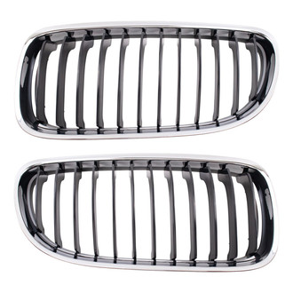 TRQ® - Driver and Passenger Side Upper Grille Set