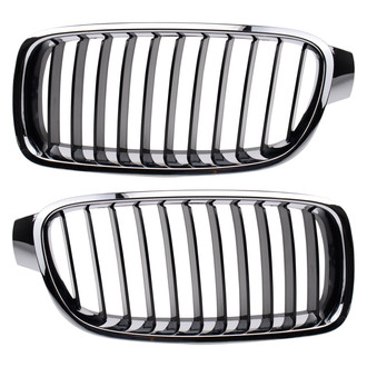TRQ® - Upper Driver and Passenger Side Grille