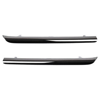 TRQ® - Driver and Passenger Side Grille Molding Set