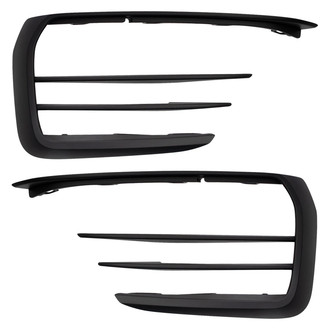 TRQ® - Front Driver and Passenger Side Bumper Trims