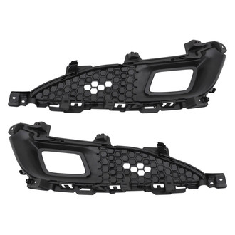 TRQ® - Front Driver and Passenger Side Bumper Inserts
