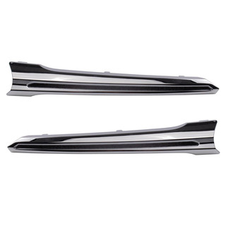 TRQ® - Driver and Passenger Side Grille Molding Set