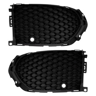 TRQ® - Front Driver and Passenger Side Fog Light Cover Set