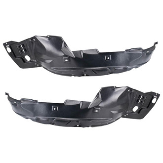 TRQ® - Front Driver and Passenger Side Fender Liner Set