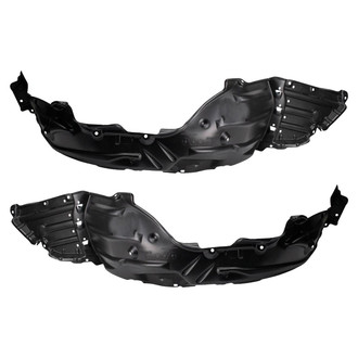 TRQ® - Front Driver and Passenger Side Fender Liner Set