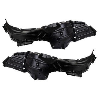 TRQ® - Front Driver and Passenger Side Fender Liner Set