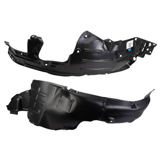 TRQ® - Front Driver and Passenger Side Fender Liner Set