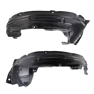 TRQ® - Front Driver and Passenger Side Fender Liner Set