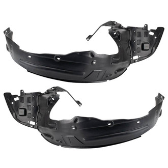 TRQ® - Front Driver and Passenger Side Fender Liner Set