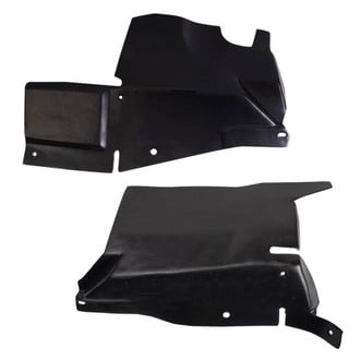 TRQ® - Front Driver and Passenger Side Fender Liner Set