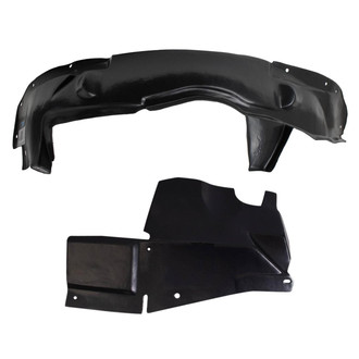 TRQ® - Front Driver and Passenger Side Fender Liner Set