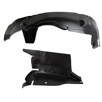TRQ® - Front Driver and Passenger Side Fender Liner Set