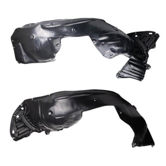 TRQ® - Front Driver and Passenger Side Fender Liner Set